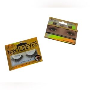 NWT ARDELL TEXTUREYES 100% NATURAL HAIR EYELASHES 2 PACKS